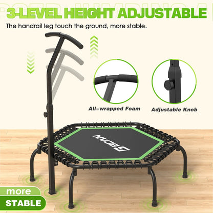Bcan BT7 Hexagonal Adult Mini Bungee Trampoline
