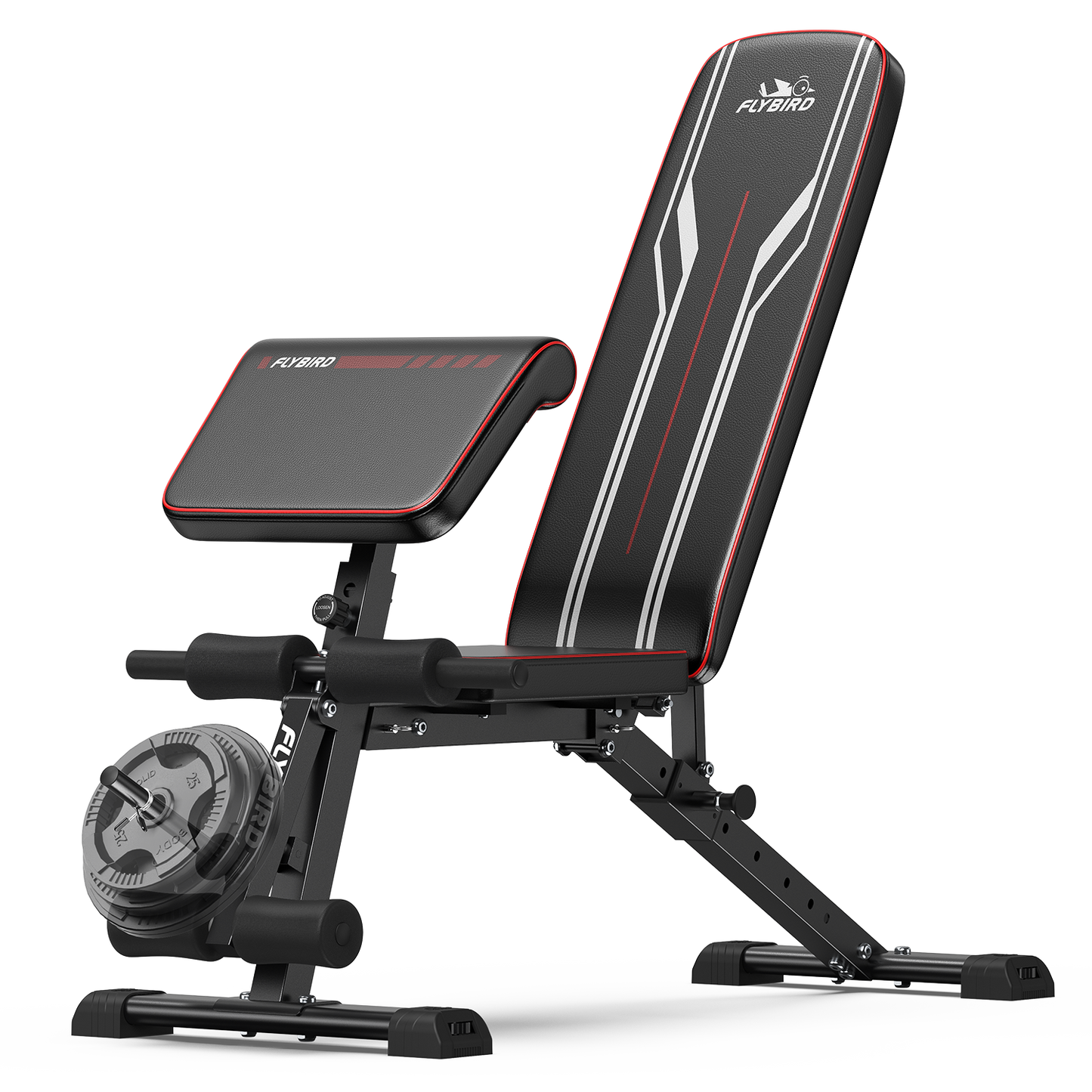 Flybird WB9 Multi Purpose Weight Bench With Preacher Curl Attachment